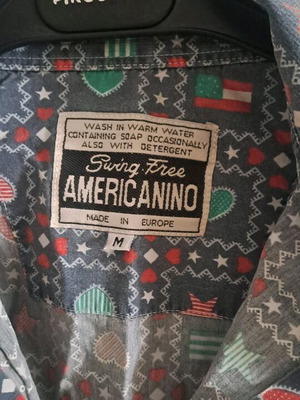 Πουκάμισο Americano μέγεθος M σαν καινούργιο, πολύχρωμο