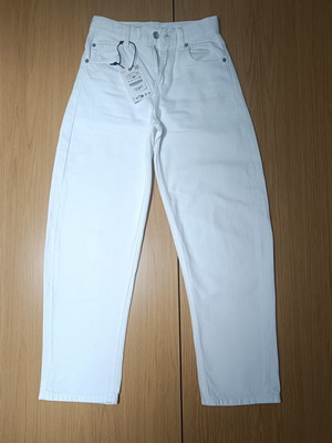 Zara Kids White Denim Pants new with tags, size 152 cm