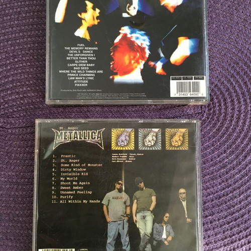 St. Anger Metallica 2003 studio album 2 CD used