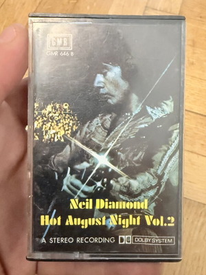 Neil Young Hot August Nights 2 κασέτα, μπλουζ