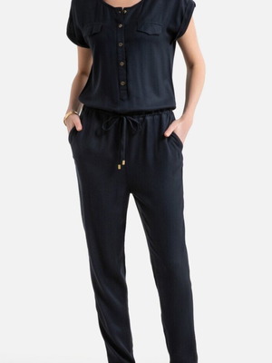 Jumpsuit La Redoute Collections navy blue size 4XL like new