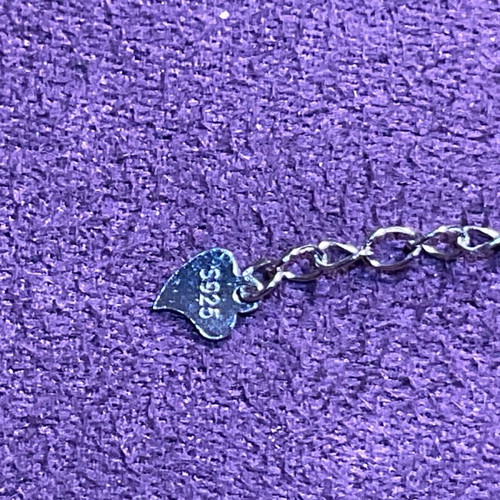 Silver bracelet with natural emeralds and certificate of authenticity new