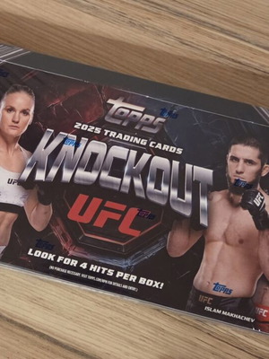 Topps UFC Knockout Premium Box New
