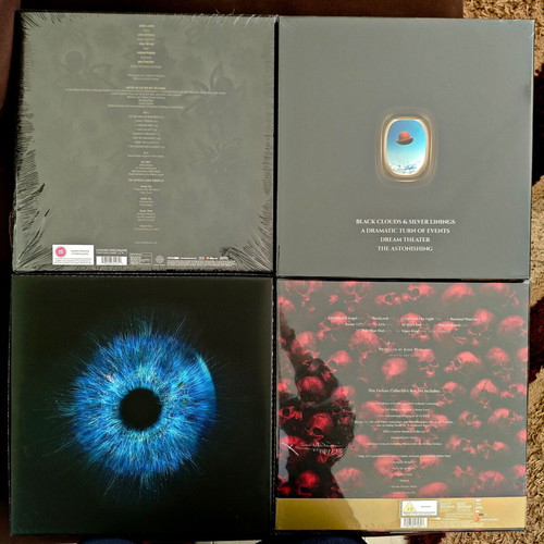 Dream Theater Deluxe Vinyl Boxsets new, Vol.3, Parasomnia, A View From The Top Of The World, Distance Over Time