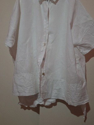 Linen shirt oversize style, like new, size large