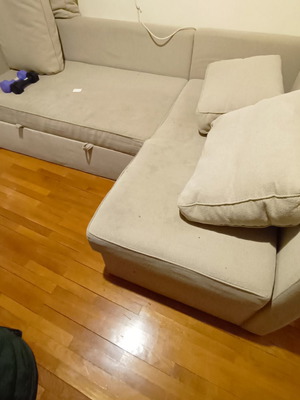 IKEA sofa bed used, double bed