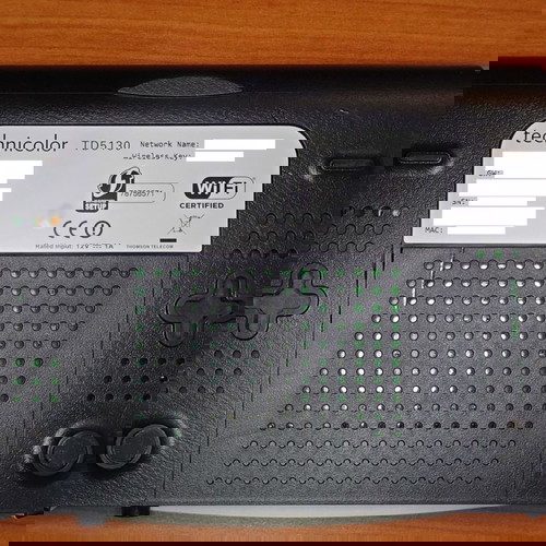 Модем/рутер Technicolor TD5130 употребяван без захранване