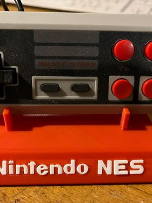 Nintendo NES controller stand made to order, PLA bioplastic