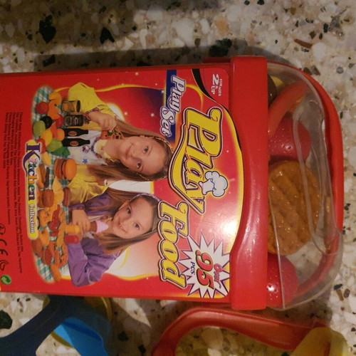 Παιχνίδι Play Food Kitchen μεταχειρισμένο με καρότσι και 95+ κομμάτια