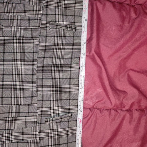 Gray Plaid Pleated Mini Skirt Me&Me like new with belt loops