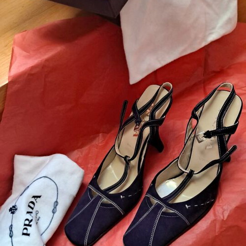 Prada purple pumps new size 38.5
