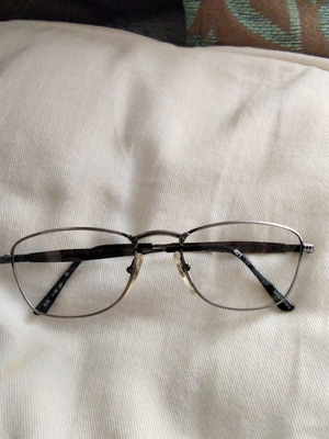Vintage metal optical frame silver color like new