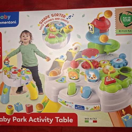 Baby Clementoni Activity Table 12+ new