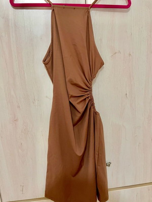 Mini brown dress Pull & Bear new, size M
