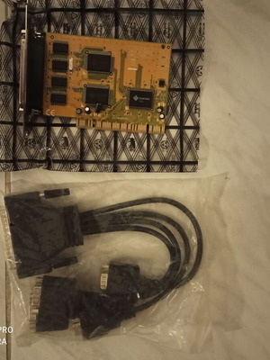 Sunix SUN1889 4-ports serial card with cable new