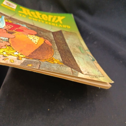 Asterix in Switzerland comic book used, English, 1988