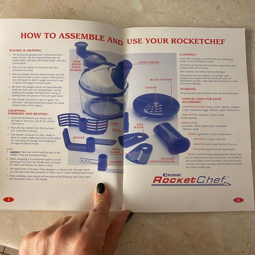 Culinare Rocket Chef chopper new