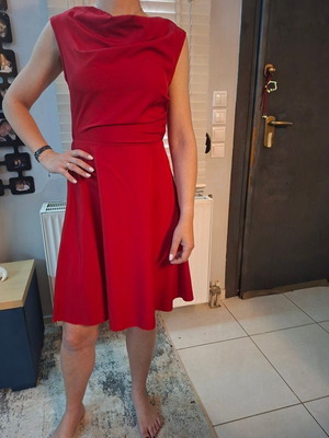 Shein red dress size XS new