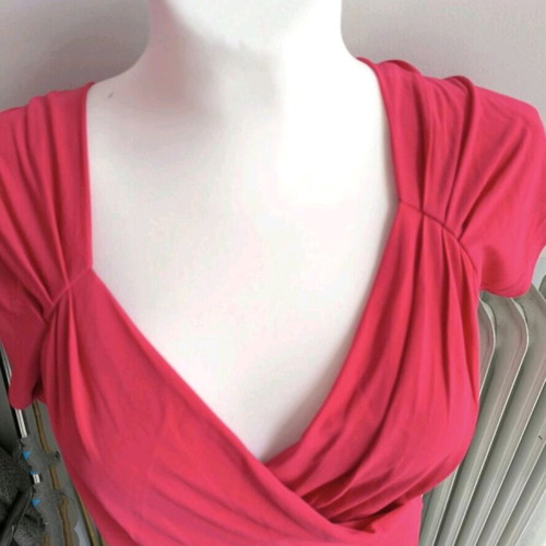 Marella XL wrap coral blouse like new