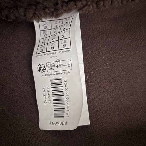 Promod jacket XL like new, brown