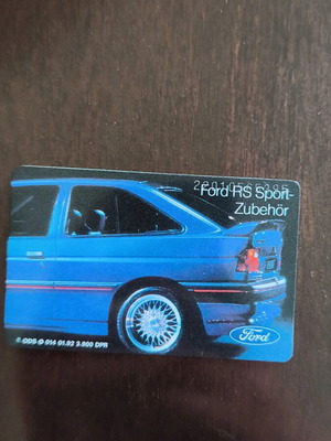 German phone card used, 3,900 copies