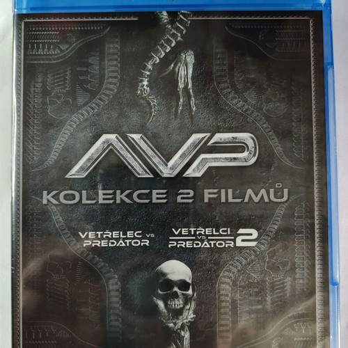 AVP: Alien vs. Predator 1+2 Blu-ray collection with Greek subtitles