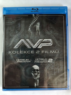 AVP: Alien vs. Predator 1+2 Blu-ray collection with Greek subtitles