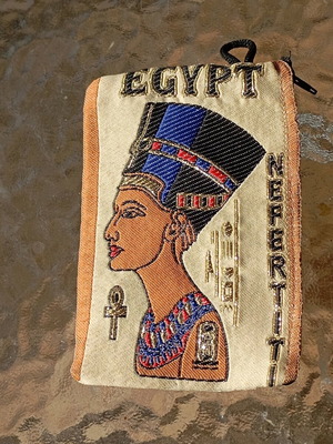 Souvenir wallet from Egypt unused