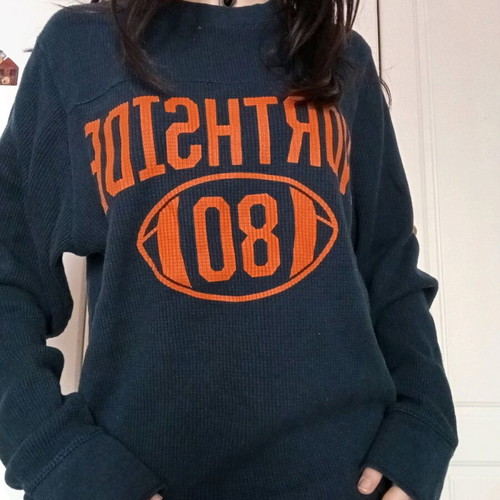 blue vintage Sweatshirt