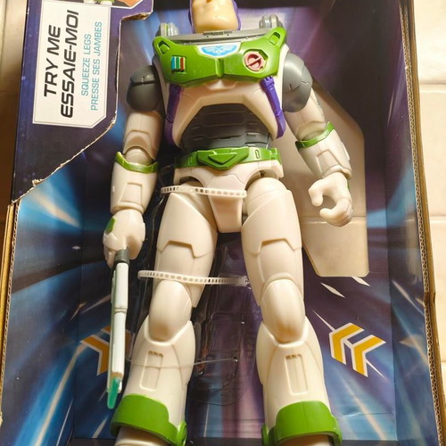 Buzz Lightyear Laser Blade action figure like new