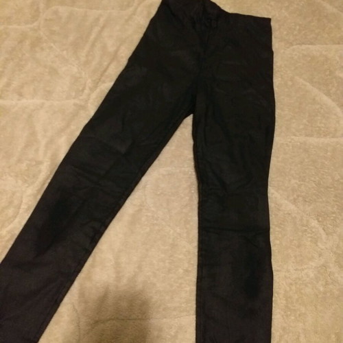 Leggings leather type like new, unworn
