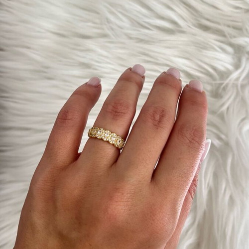 Ring No6 new, gold-colored