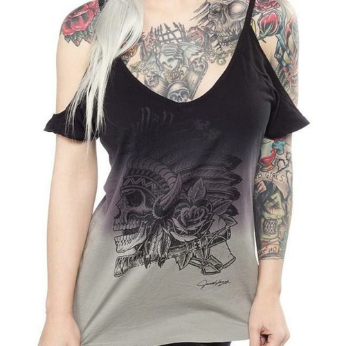 Sullen Alternative T-shirt new, size S, black and gray