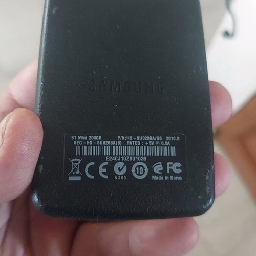 Samsung S1 Mini 200Gb hard drive used