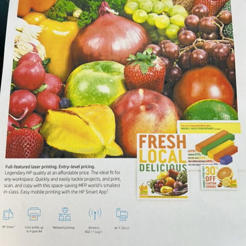 HP Color Laser MFP 178nw εκτυπωτής σαν καινούργιος με WiFi και Ethernet