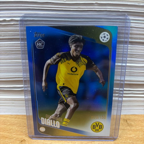 Topps UCC Flagship 2025-2026 Borussia Dortmund Ousmane Diallo Blue /150