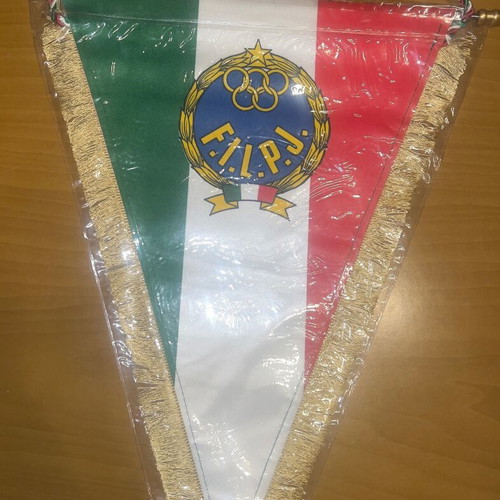 Karate Judo Italy Banner new, rare 1980s