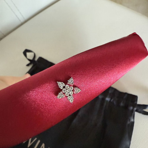 Twinset hairband with case new, red and pink