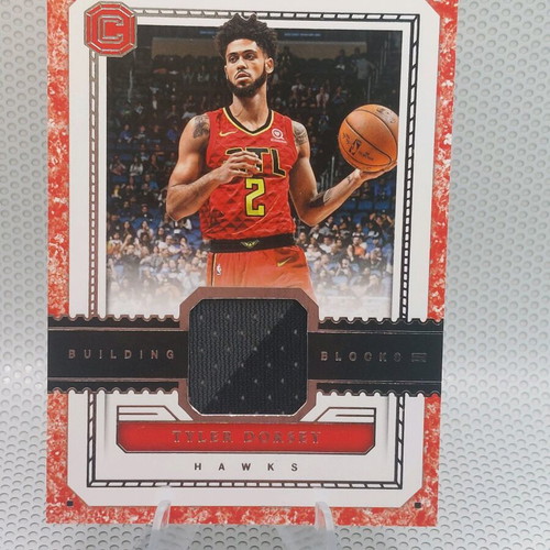 Panini Cornerstones Basketball Tyler Dorsey Patch with worn fabric Hawks-Olympiacos like new