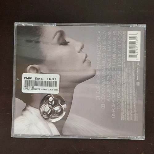 Jennifer Lopez Como Ama Una Mujer CD used