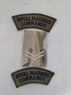 British Royal Marines Commando Patch new