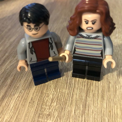 Harry Potter figures like new, Harry and Hermione, set of 2