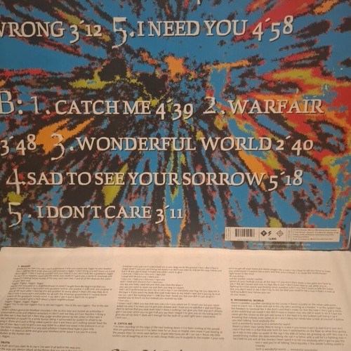 Clawfinger Deaf Dumb Blind vinyl record used, moderate condition