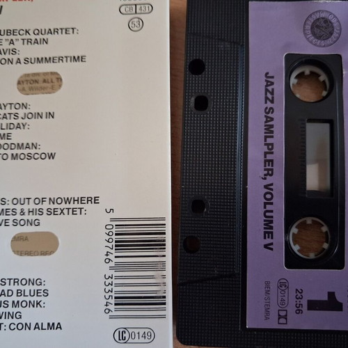 Jazz Sampler Volume V cassette like new