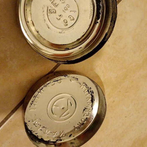 Collectible shoe polish box ES used