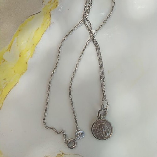 925 silver chain with 1000 silver pendant