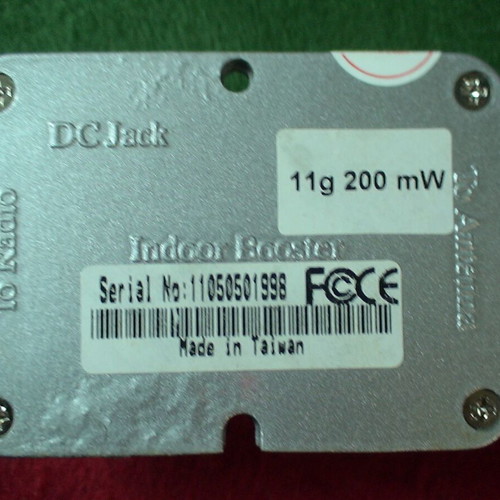 Fix Gain Booster signal amplifier used, fixed gain
