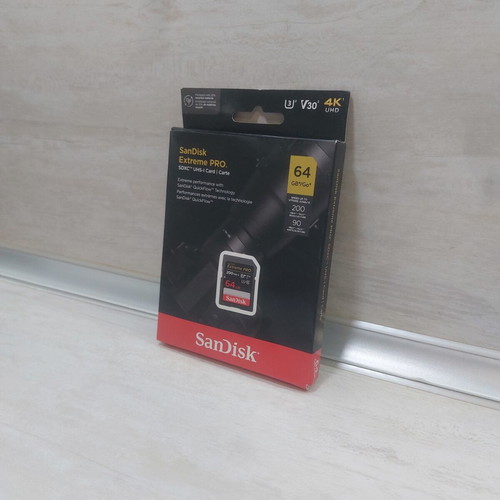 SanDisk Extreme PRO 64GB SDXC UHS-I memory card