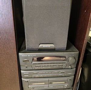 kenwood ραδιοενισχυτης με ηχεια και πικαπ