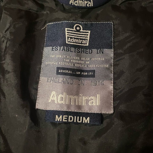 Admiral black sleeveless vest like new with red details